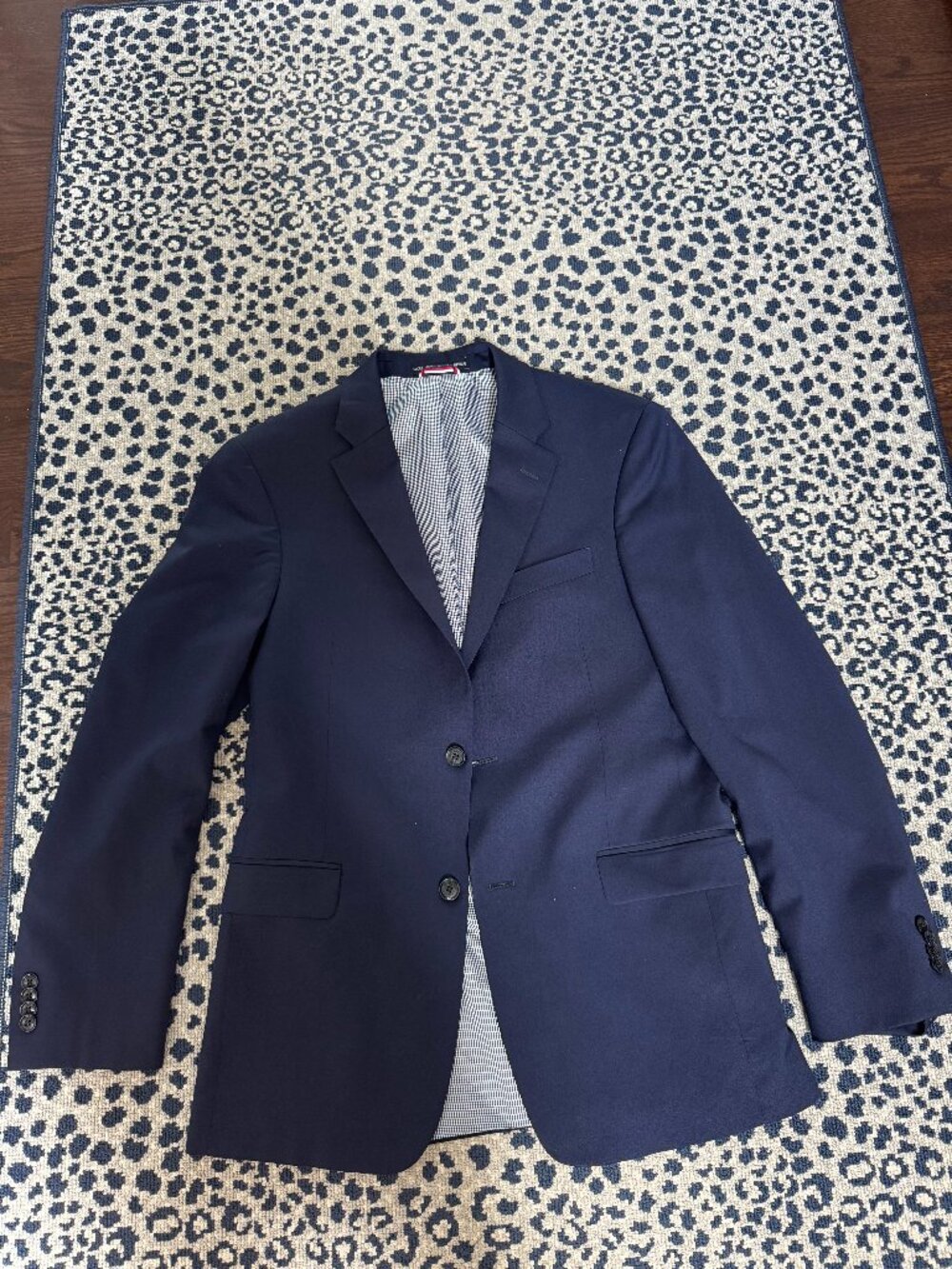 Great Condition - Tommy Hilfiger Navy Suit Jacket Size 38R